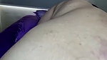 Sexy aunty showing  her asshole