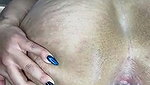 Sexy aunty showing  her asshole