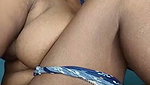 Village aunty show her huge boobs  wet pussy