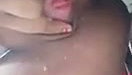 Village girl showing her pink pussy while bathing