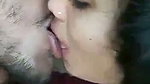 outdoor kissing