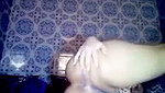Aunty showing her asshole  pussy