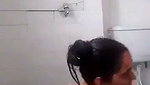 Husband  wife taking bath  enjoying sex