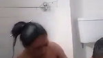 Husband  wife taking bath  enjoying sex