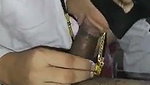 A weird sex video of a couple wearing mangalsutra