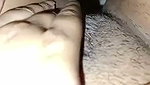 Babe Pressing Boobs And Fingering