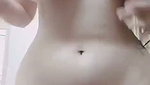 Beautiful college girl show her big boobs