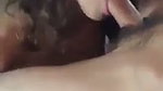 Hot airhostess girl licking and deep