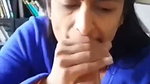 Hot girl licking blowjob