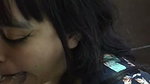 Hot girl licking her boyfriend in mouth