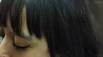 Hot girl licking her boyfriend in mouth