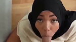 Hot porn girl licking and riding on dick