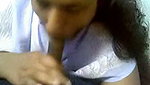 My landlady takes my rent by sucking my dick
