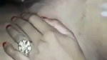 Desi aunty suck a dick  cum on her stomach