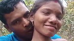 Lover pressing her nipple