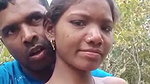 Lover pressing her nipple