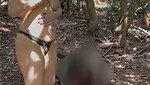 Sexy bhabhi taking massage from local men