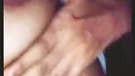 Sexy girl show her boobs on video call