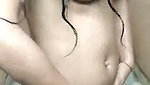 Stepsister taking bath  showing