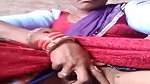 Village lady showing her pink pussy
