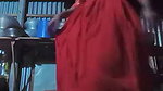 Wow girl undress her saree  showing