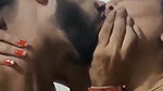 Hot couple enjoying in hotel room