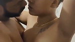 Hot couple enjoying in hotel room