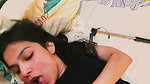 dian sex of a guy fucking his GF with a dick and a dildo