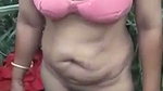 Aunty undress  fuck with lover in open field