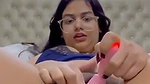 Sexy girl masturbation with pink dilo
