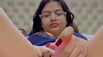 Sexy girl masturbation with pink dilo