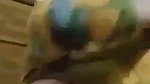 Sexy slim girl show her boobs  rubing her pussy