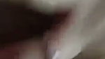 Sexy slim girl show her boobs  rubing her pussy