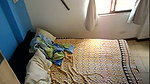 Stepsister fucking hard on bed with cousin brother