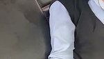 Black Beauty In Car Wearing Panty After Fuck