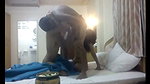 Drinking Two Girl Lucky guy threesome Blowjob