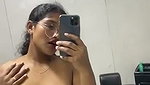 Horny Girl Pressing And Playing With Her Boobs