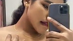 Horny Girl Pressing And Playing With Her Boobs