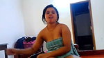 Bhabhi boobs press give Blowjob  fuck