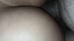 Boyfriend drill her ass  fill cum