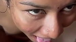 Girlfriend taste bf cum
