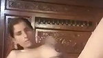Horny lady destroying her pussy