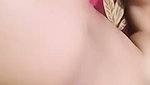 Hot beautiful bhabhi pressing her boobs  showing