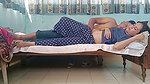 Nepali couple having sex on bed