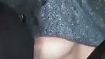 Sexy girl showing her boobs  rubing her pussy