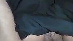 Sexy girl showing her boobs  rubing her pussy
