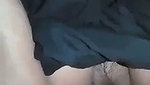 Sexy girl showing her boobs  rubing her pussy