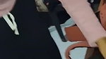 Slim girlfriend undress  wearing dress