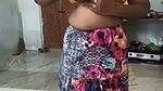 Tamil aunty undress her saree  show boob