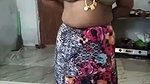Tamil aunty undress her saree  show boob